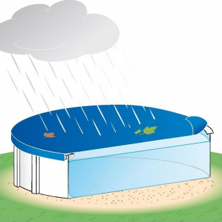 Couverture à bulles pour piscines bois rectangulaires BWT myPOOL