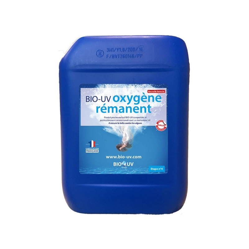 BIO-UV OXYGENE REMANENT PLUS pour traitement piscine UV