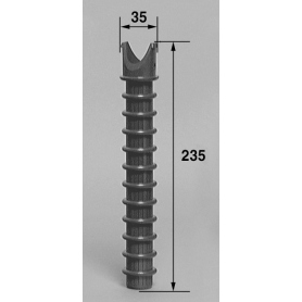 Crépine à clipser 205 mm OWM de filtre Cobra CT-CS