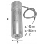 Condensateur 50mF de pompe Badujet Classic 21-80
