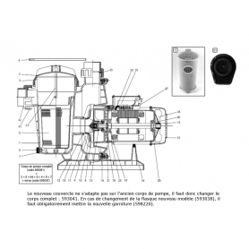 Ventilateur de moteur de pompe Tifon 1
