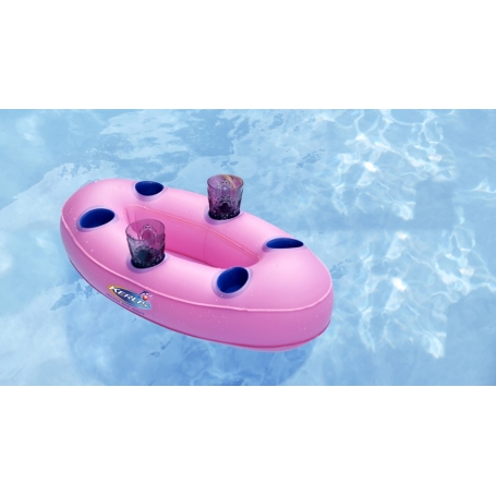 Bar flottant gonflable piscine