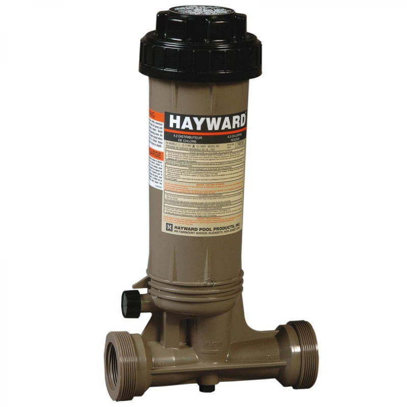 Chlorinateur HAYWARD 2,5 kg en ligne piscine jusqu’à 95 m3