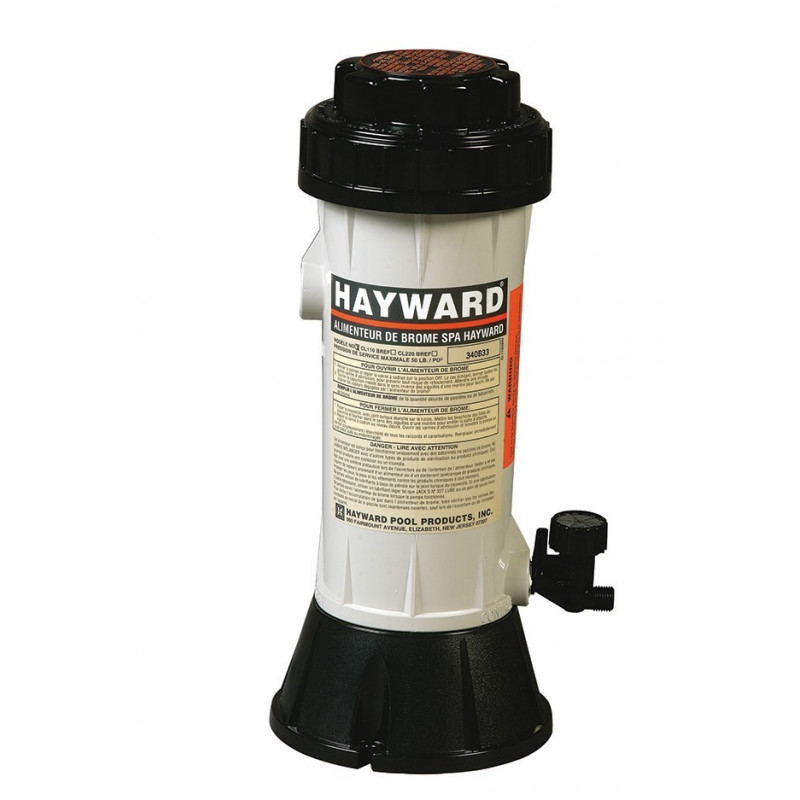 Brominateur HAYWARD 2,5 kg pour piscine jusqu’à 27 m3