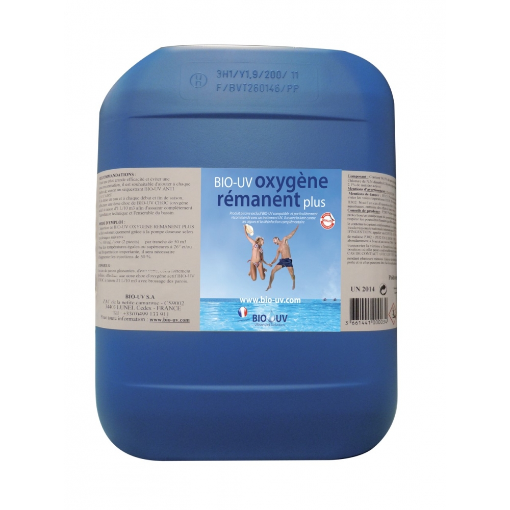 filtre piscine oxygene