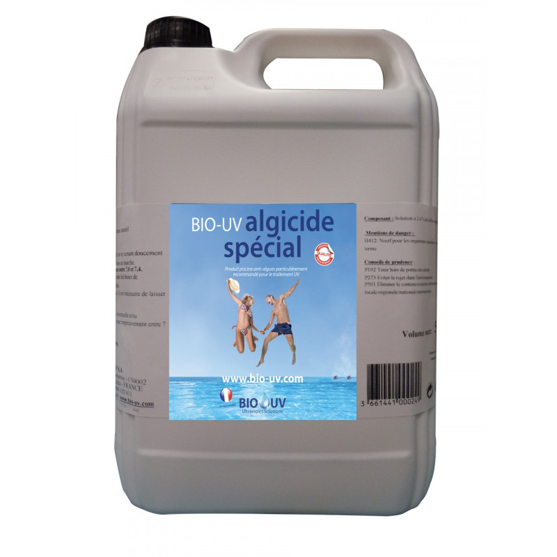 BIO-UV ALGICIDE Spécial pour traitement piscine UV