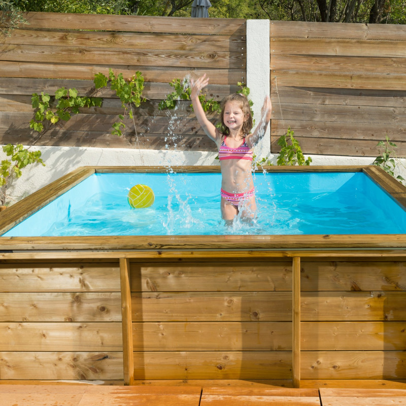 Hivernage d'une piscine bois