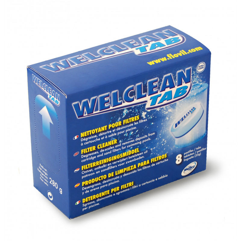 Nettoyant WELCLEAN pour filtres à cartouche et à sable