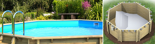 Liner piscine Tropic
