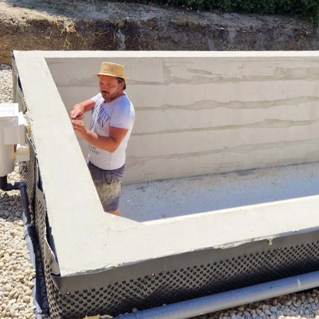 Fier d'avoir construit ma piscine Fier d'avoir construit ma piscine