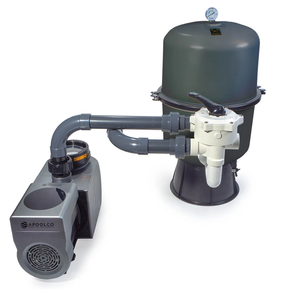 ASPT_Sandfilteranlage_Bilbao_Full-Inverter-Poopumpe-E-Saver_vorne_grau
