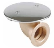 Bonde de fond V4A 2" 90G RG10 (2015021) sortie à angle droit