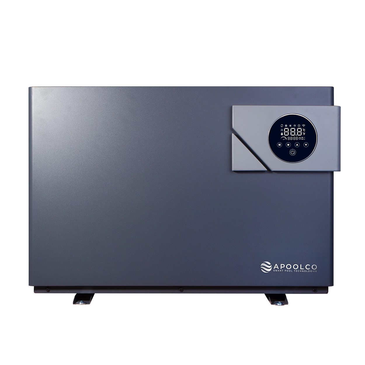 Full Inverter Wärmepumpe Apoolco SILENT Heat, 15kW, bis 70m³, ASPT-150SD