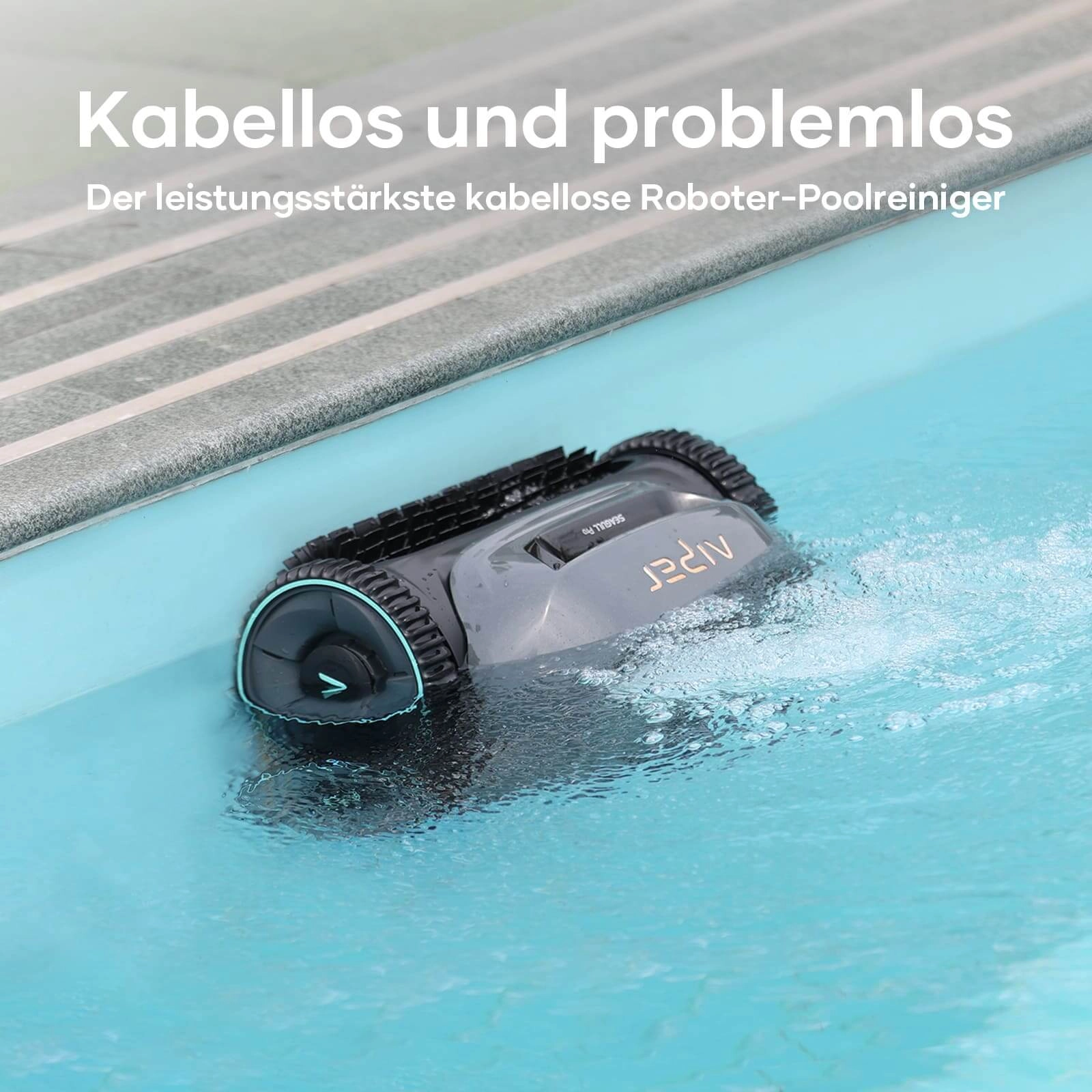 Seagull-Pro-kabellos-und-problemlosZRMaMoFVOgDGY Akku-Poolroboter AIPER Seagull Pro - Kabellos und problemlos