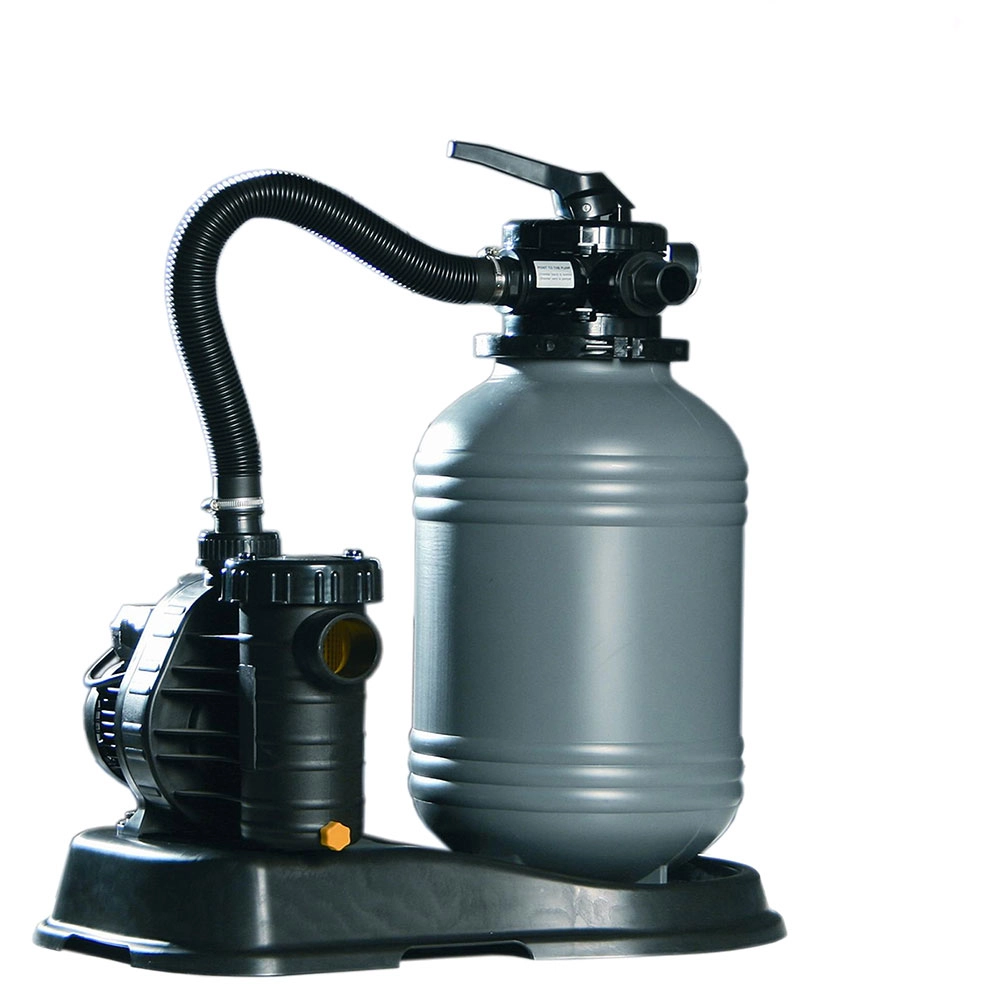 Groupe de filtration piscine, débit de 4m³/h pour piscine jusqu'à 20m³