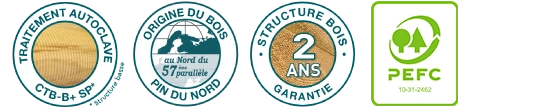 Garantie 2 ans structure bois