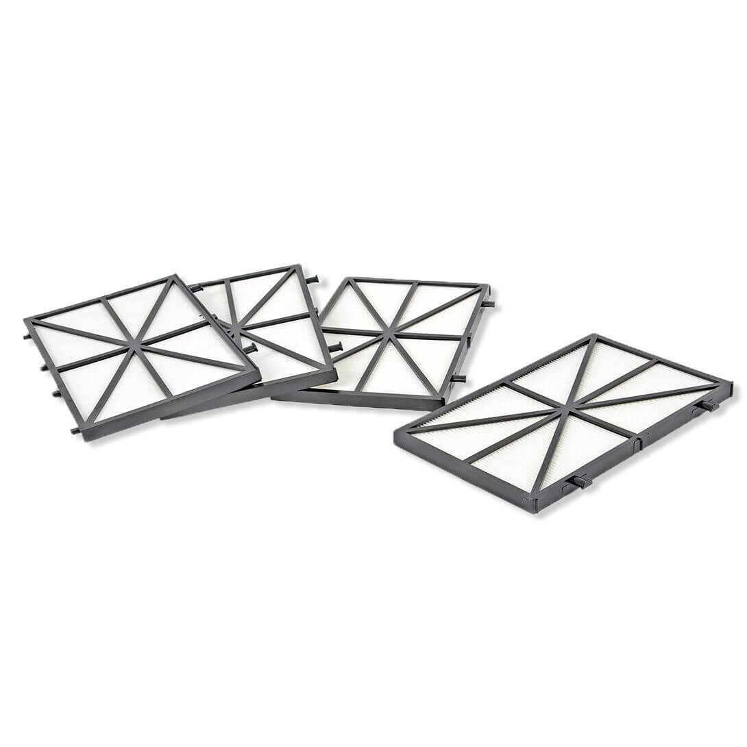 Filtre à feuilles en set de 4 pièces 100 µ, robot de piscine Dolphin (9991433-ASSY)