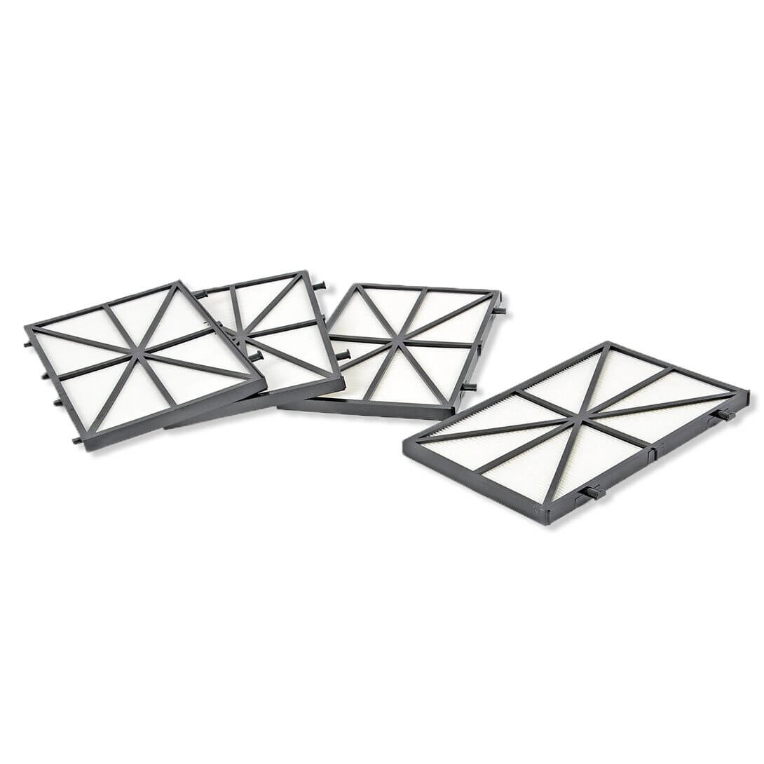 9991432 Filtre à feuilles en set de 4 pièces 100 µ, robot de piscine Dolphin (9991433-ASSY)