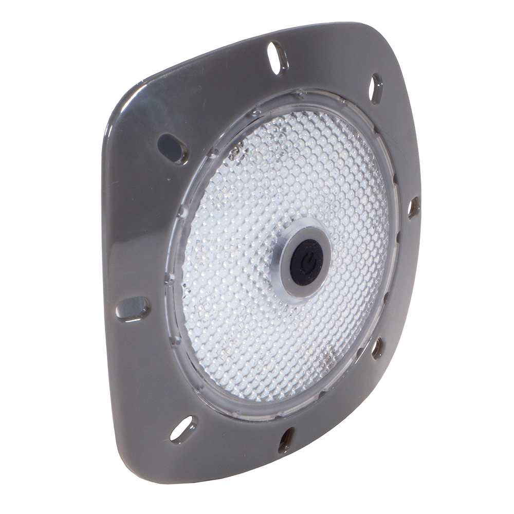 Projecteur mobile rechargeable gris, LED RGB