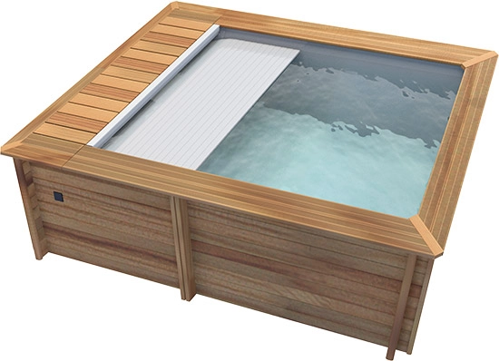 dimensions de la piscine URBAINE carrée