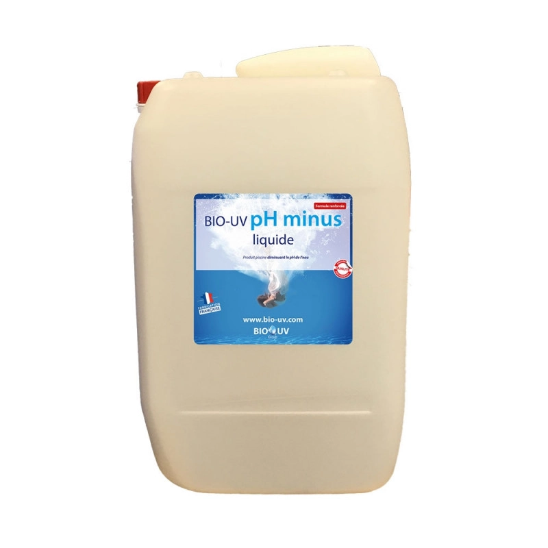 BIO-UV PH MINUS pour traitement UV piscine - 10 litres