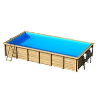 Piscine weva rectangulaire