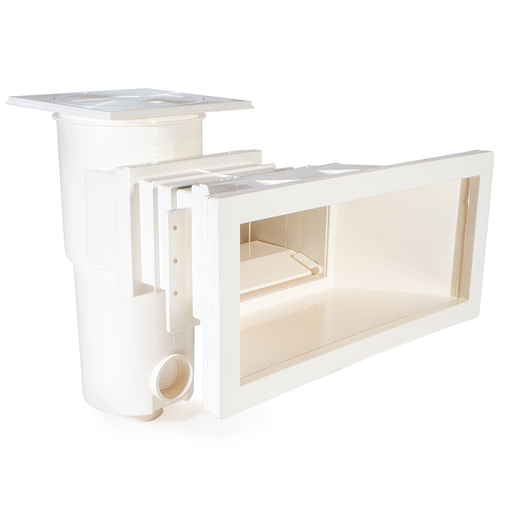 Skimmer à grande meurtrière SL-119-M blanc avec rallonge