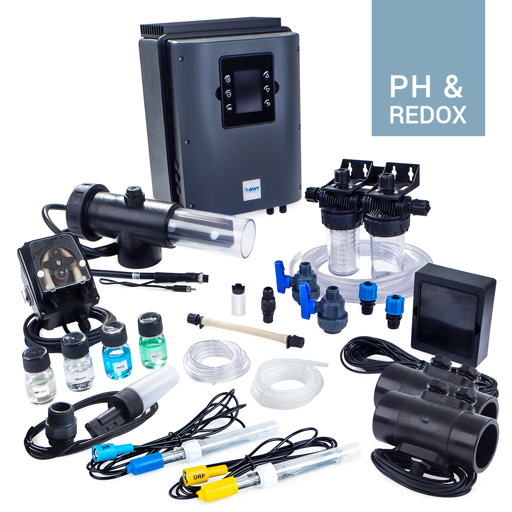 Salzelektrolyseanlage Oxilife1, pH/Redox, Premium, bis 60m³, LOW SALT, BWT