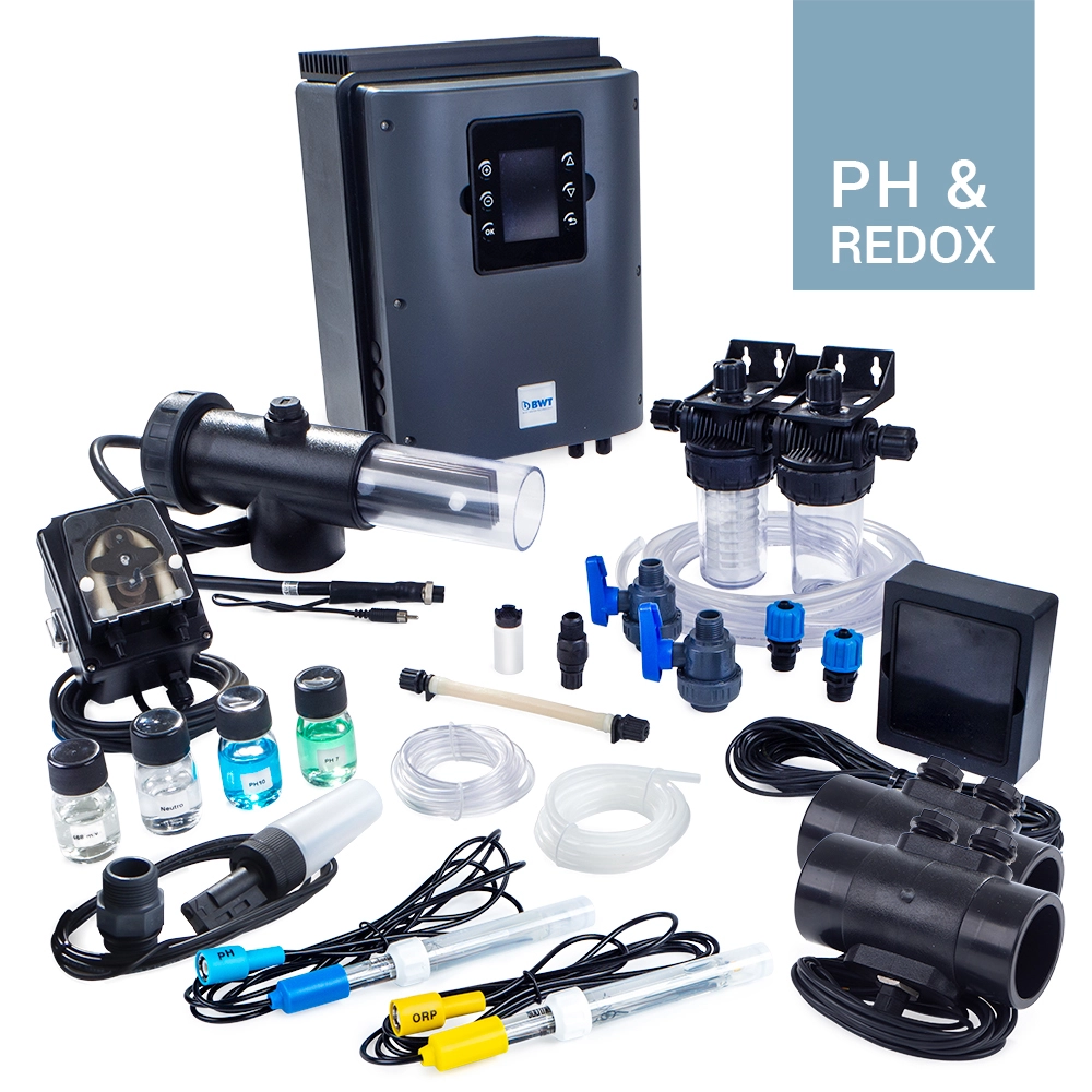 Salzelektrolyseanlage Oxilife1, pH/Redox, Premium, bis 60m³, LOW SALT, BWT