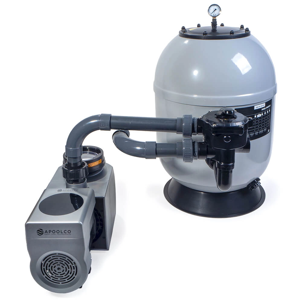 ASPT_Sandfilteranlage_Pavo_Full-Inverter-Poopumpe-E-Saver Sandfilteranlage ASPT GFK Prime, E-Saver, 20m³, 510mm