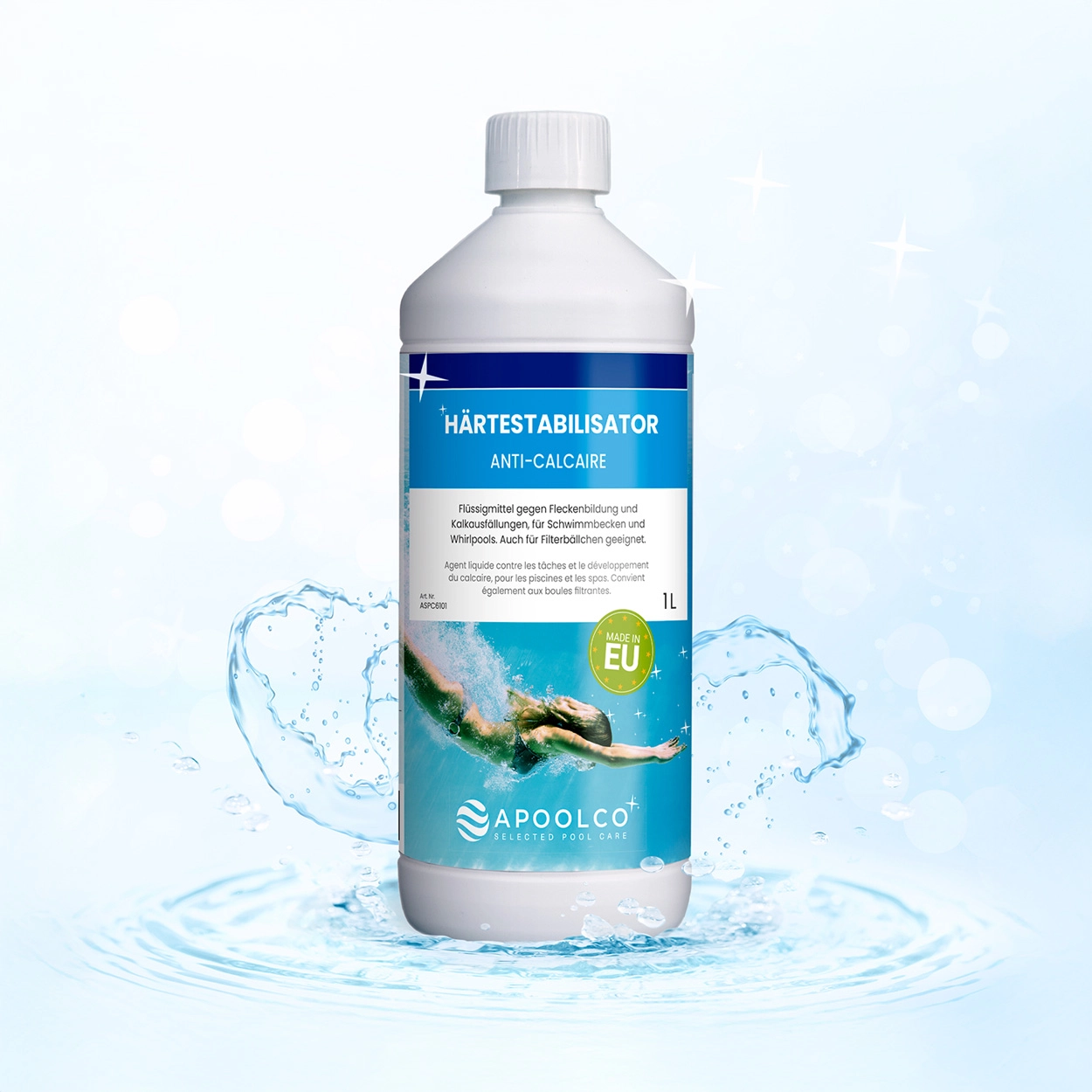 Anti-calcaire 1 l, Apoolco
