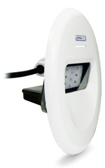 Projecteur de piscine, LED blanc, 12 V, LumiPlus Design, Ø 245 mm (59807)