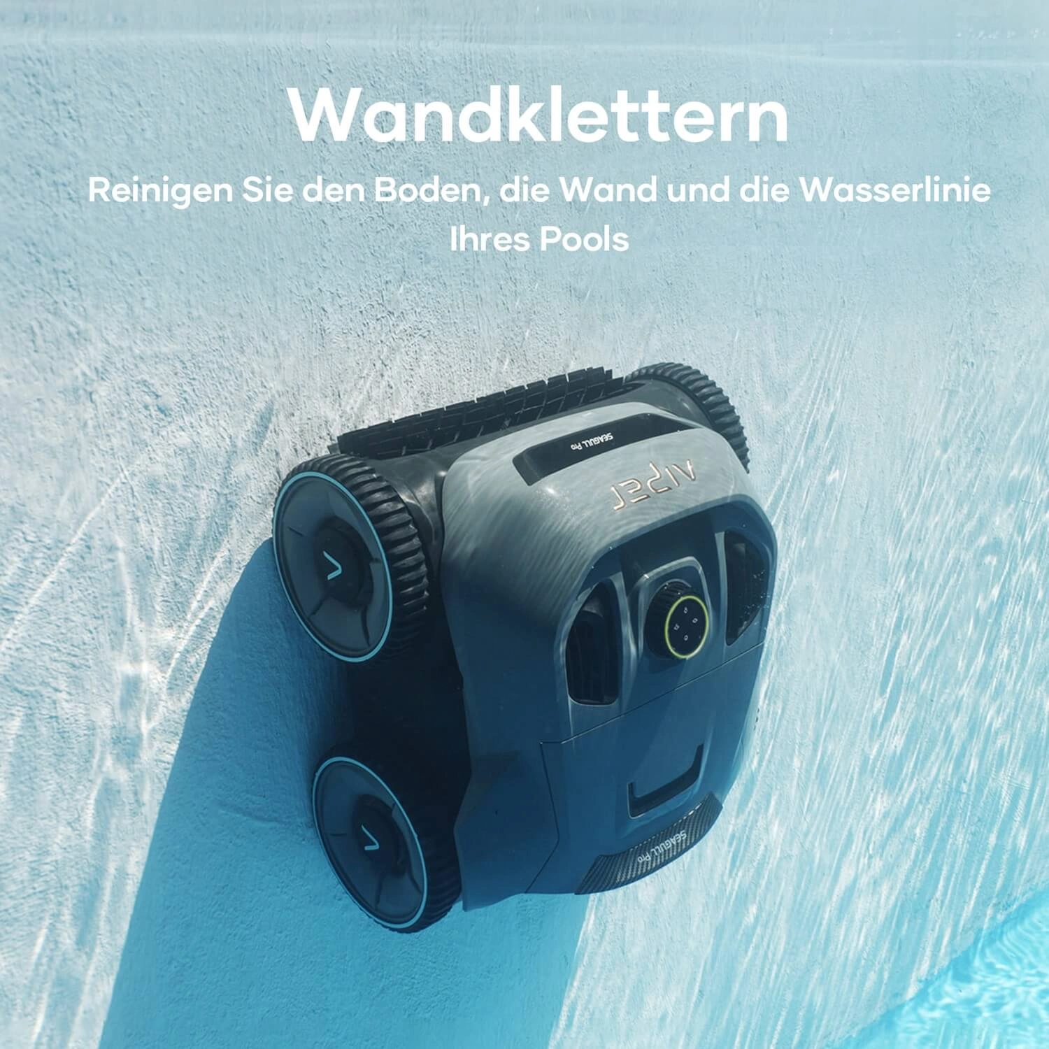 Seagull-Pro-Wandklettern Akku-Poolroboter AIPER Seagull Pro - Wandklettern