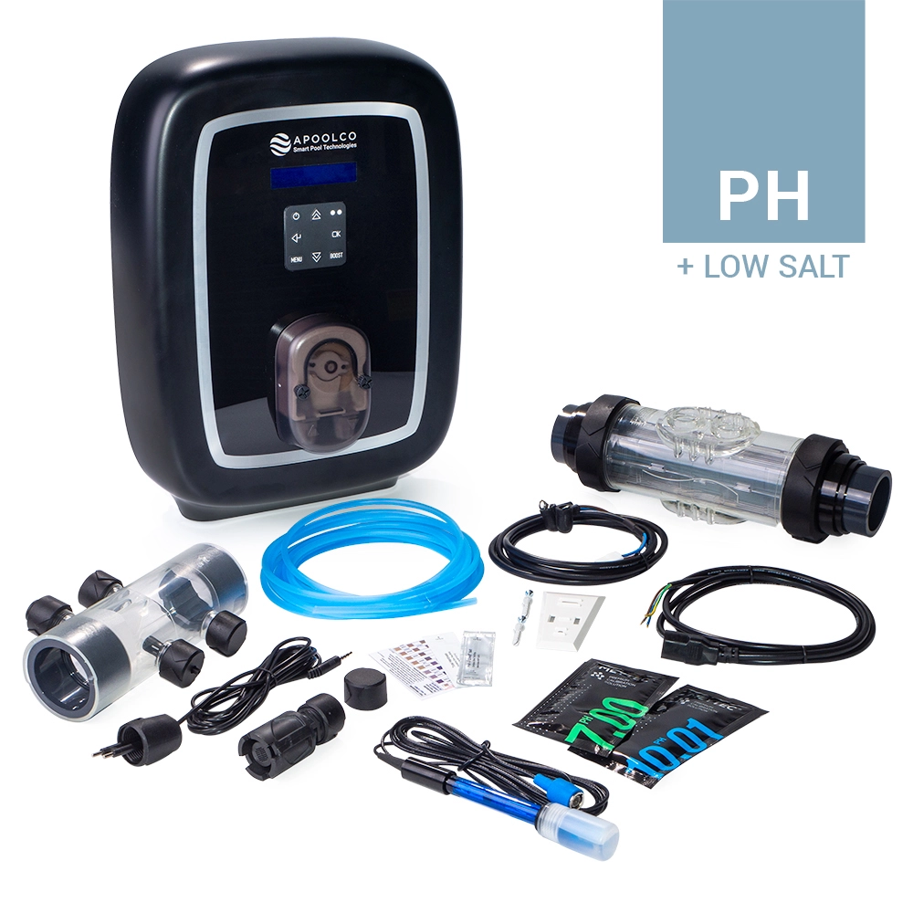 Électrolyseur pour piscine ASPT SALT PRO 18G-PH, jusqu'à 70 m³, jusqu'à 50m³ Low Salt