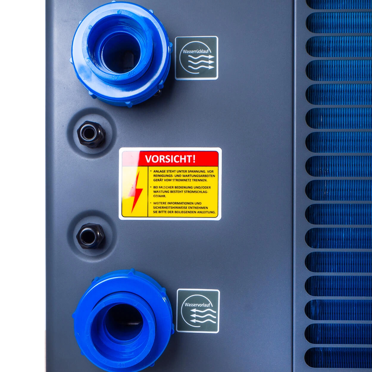 ASPT_Silent_Waermepumpe_6 Full Inverter Wärmepumpe Apoolco SILENT Heat, 15kW, bis 70m³, ASPT-150SD