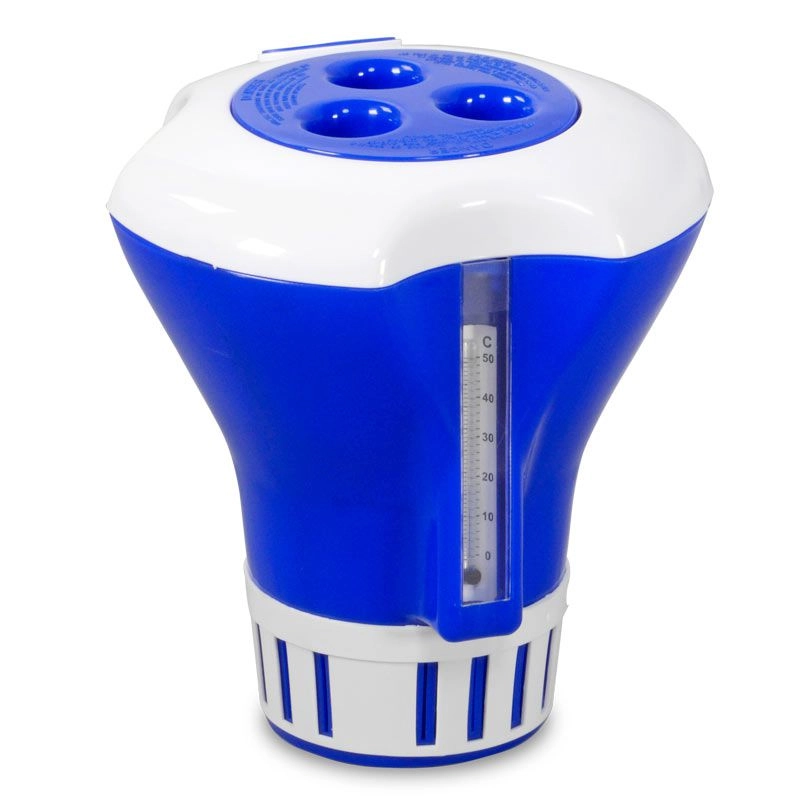 dosierschwimmer-mit-thermometer Doseur de chlore flottant avec thermomètre