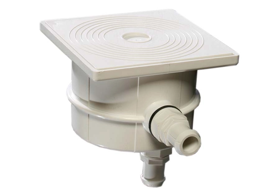 Boîtier de raccordement universelle pour projecteur de piscine, blanc