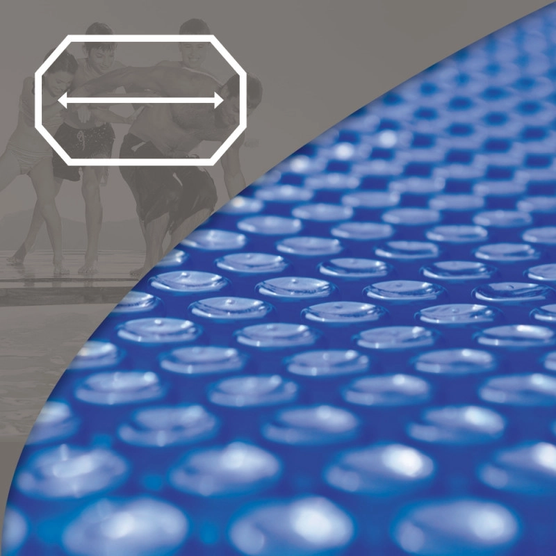 Couverture à bulles pour piscines bois Tropic OCTO+ 510 Couverture à bulles pour piscines bois Tropic OCTO+ 510