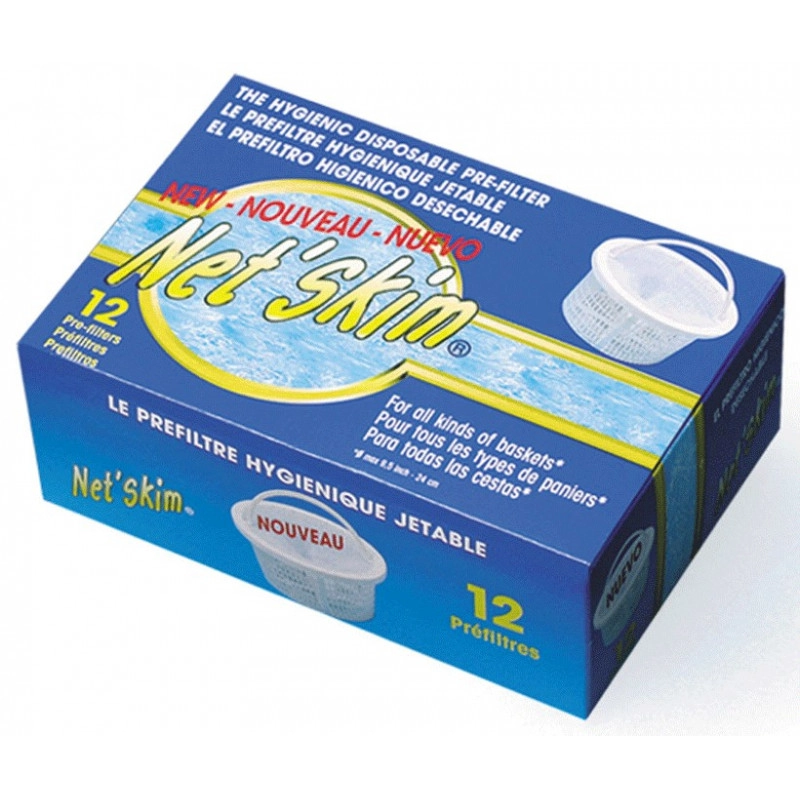 Préfiltre jetable NET'SKIM pour panier de skimmer Préfiltre jetable NET'SKIM pour panier de skimmer