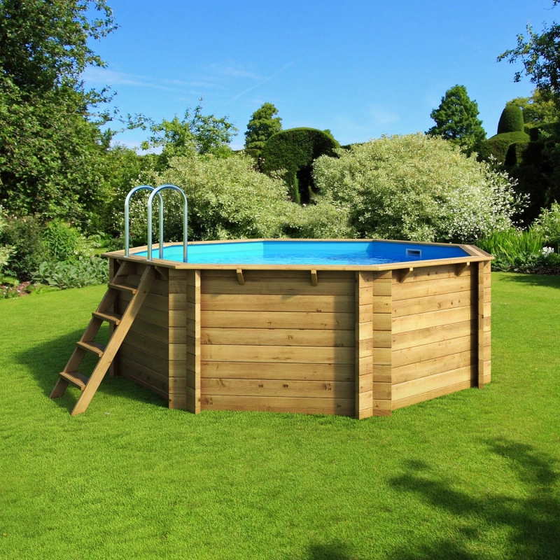 Piscine Bois Octogonale Weva 530 Piscine Bois Octogonale Weva 530