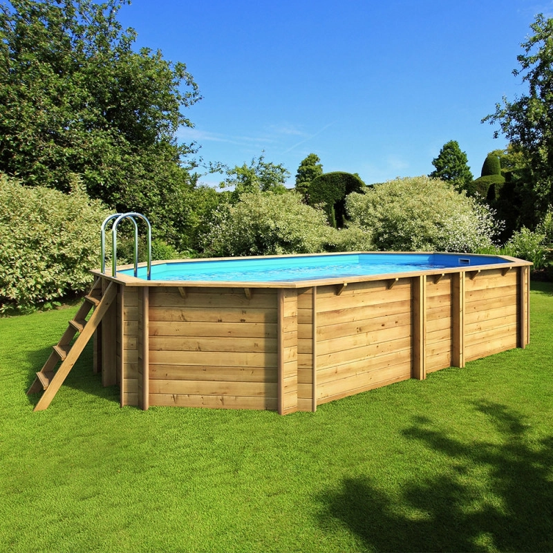 Piscine Bois Octogonale + Tropic 510