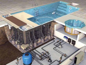filtration et circuit hydraulique d'une piscine