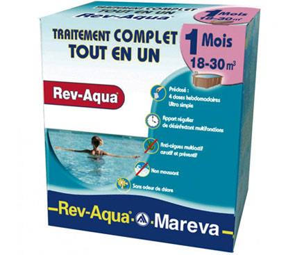 Kit REV-AQUA pour entretien facile de la piscine